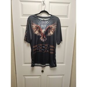 USA XL Short Sleeve Multicolored Shirt